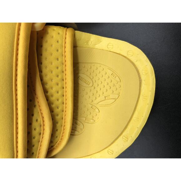 NWT Adidas Originals Pharrell Mens 12 Yellow Chancletas HU Boost Slides HO4407 - Picture 11 of 12